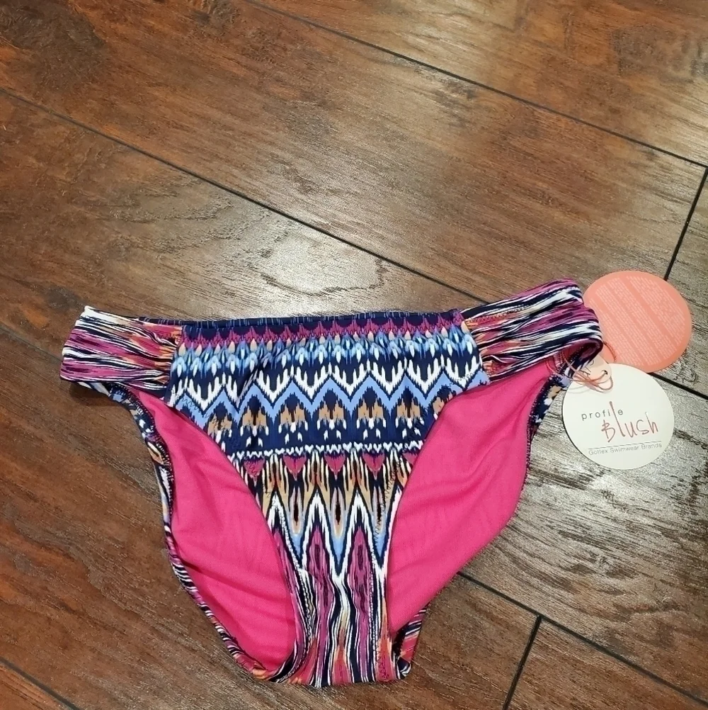 NWT Profile Blush Gottex swim bikini bottom swim …
